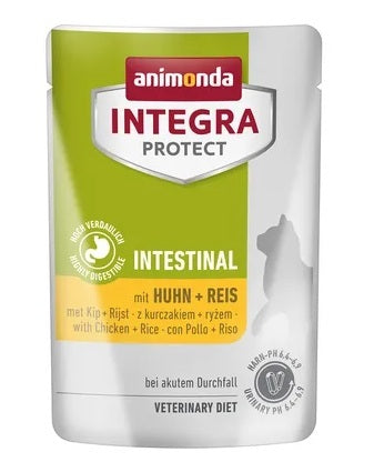 Animonda Integra Protect Adult Intestinal Pollo & Riso Umido per gatto 85gr .