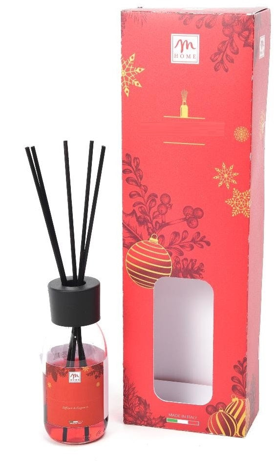 MERCURY DIFFUSORE DI ESSENZA VANIGLIA BACCHETTI COTONE 125 ML.