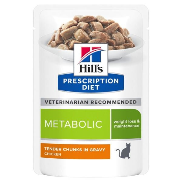 HILL'S PRESCRIPTION DIET FELINE METABOLIC POLLO 85 GR.