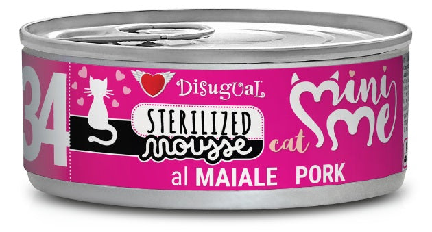 DISUGUAL MINI-ME 34 STERILISED MOUSSE MAIALE 85 GR.
