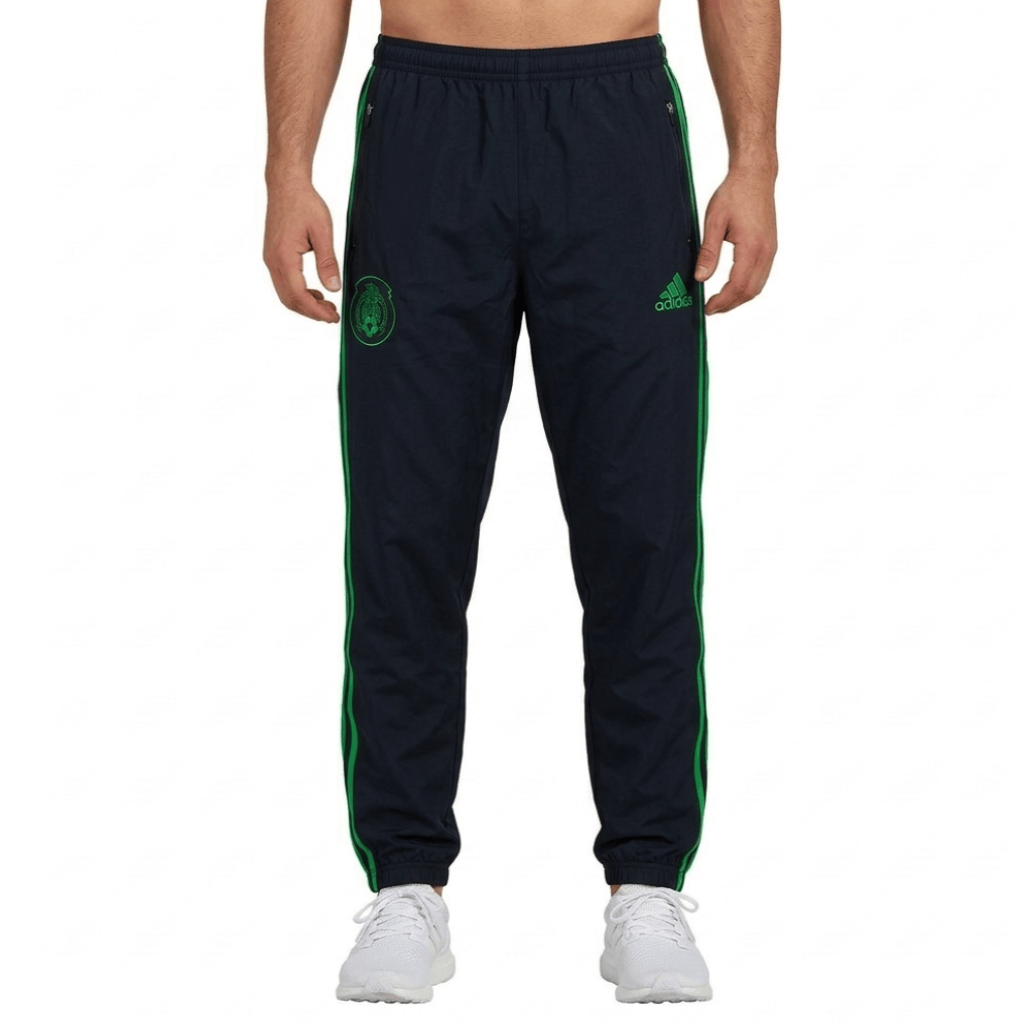 Mexico black training presentation Soccer tracksuit 2014 - Adidas-2