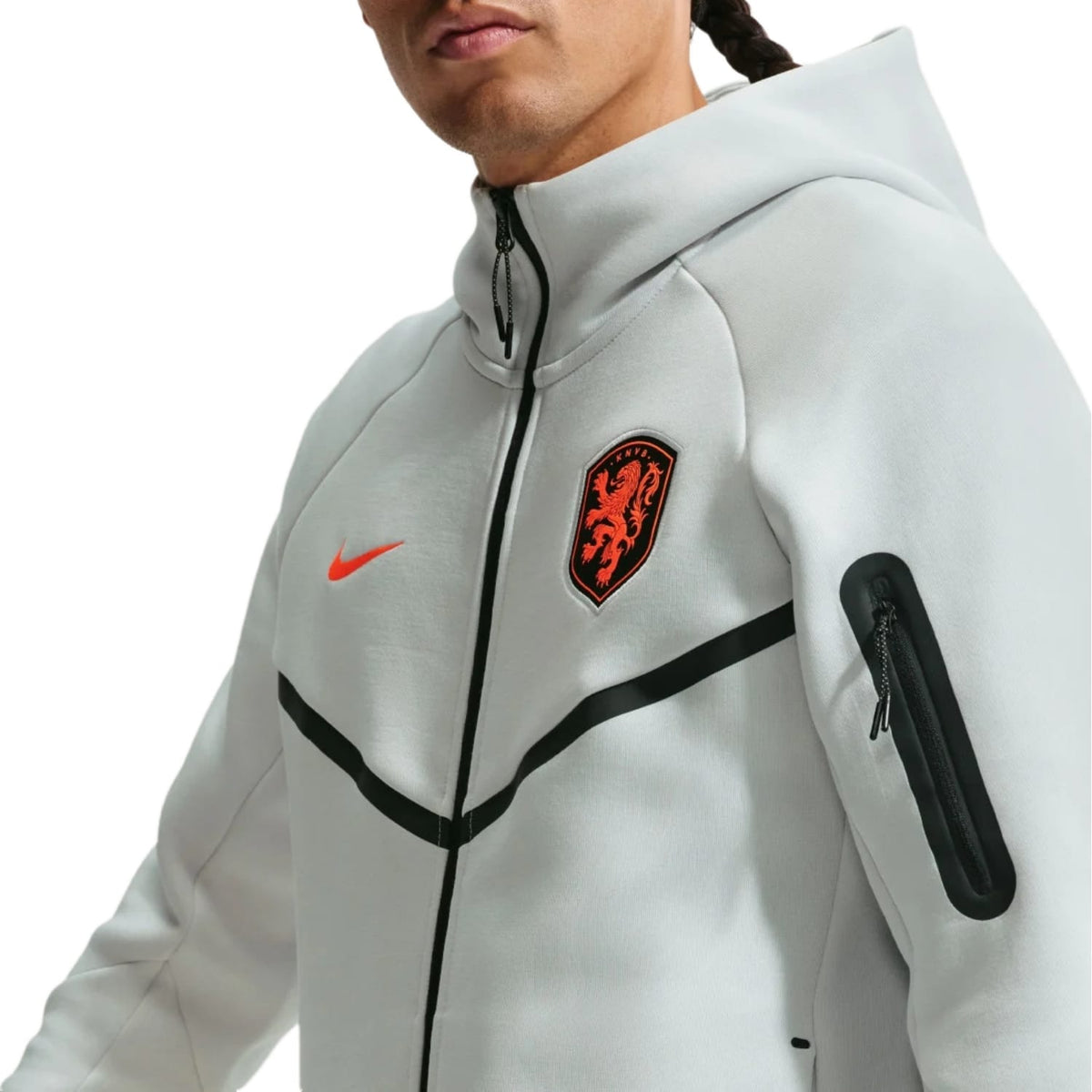 Netherlands Tech Fleece presentation soccer tracksuit 2026/27 - Nike-3
