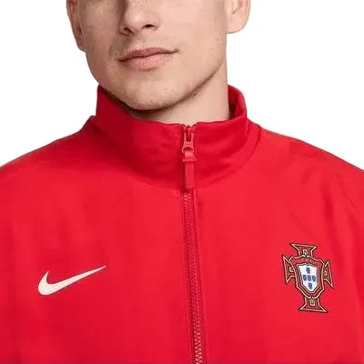 Portugal red pre-match presentation Soccer jacket 2024/25 - Nike-2