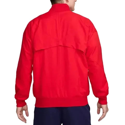 Portugal red pre-match presentation Soccer jacket 2024/25 - Nike-1