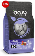 OASY DOG GRAIN FREE ADULT MEDIUM/LARGE ANATRA 12 KG.