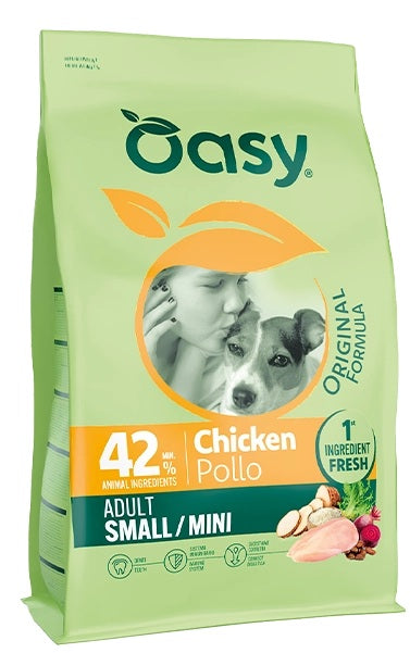 OASY DOG ORIGINAL ADULT SMALL/ MINI POLLO 2 KG.