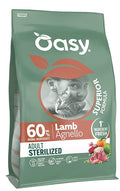 OASY CAT SUPERIOR ADULT STERILIZED AGNELLO 1,5 KG.