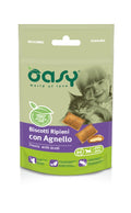 OASY CAT BISCOTTI RIPIENI CON AGNELLO 60 GR.