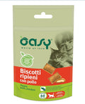 OASY CAT BISCOTTI RIPIENI CON POLLO 60 GR.