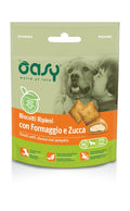 OASY DOG BISCOTTI RIPIENI CON FORMAGGIO & ZUCCA 80 GR.