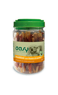 OASY DOG SNACK INVOLTINI CON FILETTI DI ANATRA 350 GR.