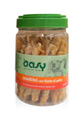OASY DOG SNACK INVOLTINI CON FILETTI DI POLLO 350 GR.
