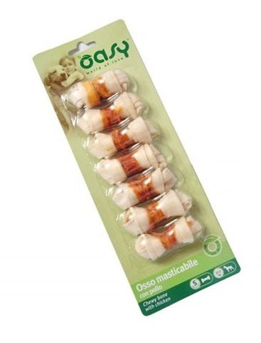 OASY DOG SNACK OSSI CON POLLO TG. S