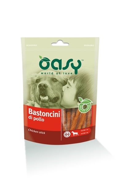 OASY DOG SNACK BASTONCINI DI POLLO 80 GR.