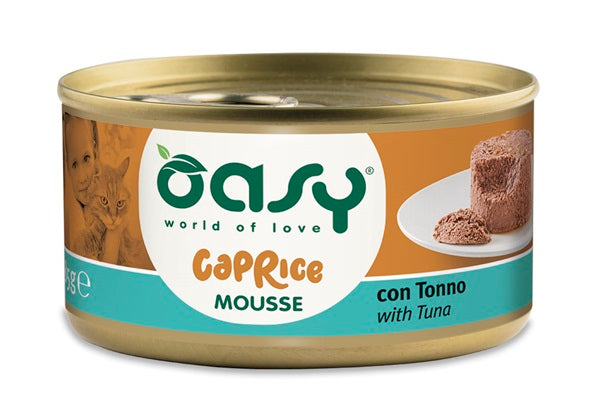 OASY CAT CAPRICE MOUSSE CON TONNO 85 GR.