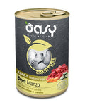 OASY DOG GRAIN FREE ADULT MEDIUM/LARGE MANZO 400 GR.