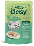OASY CAT NATURY SOFT JELLY BUSTA - POLLO CON MELA 70 GR.