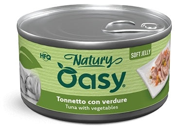 OASY DOG NATURY SOFT JELLY - TONNETTO CON VERDURE 150 GR.