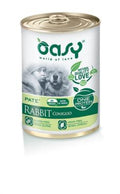 OASY DOG ADULT ALL BREEDS PATE' CONIGLIO 400 GR.
