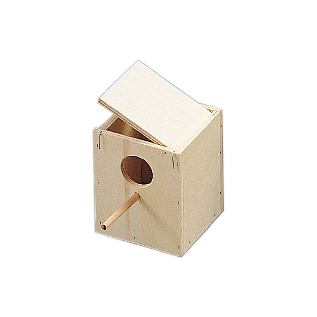 NIDO COCORITE IN LEGNO 12 x 12 x 15 CM.