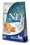 *N&D DOG OCEAN ANCESTRAL GRAIN ADULT MINI MERLUZZO & ARANCIA 2,5 KG.