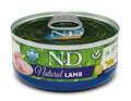 N&D CAT NATURAL AGNELLO 70 GR.