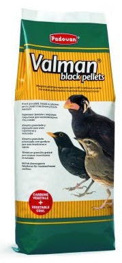 PADOVAN VALMAN BLACK PELLETS 1 KG.