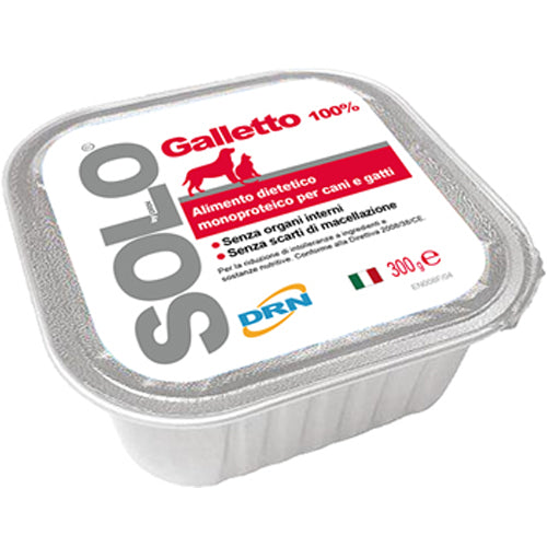 DRN SOLO GALLETTO 100% MONOPROTEICO 300 GR.