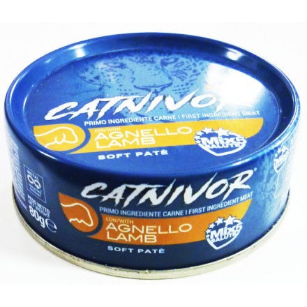 CATNIVOR SOFT PATE' AGNELLO 80 GR.