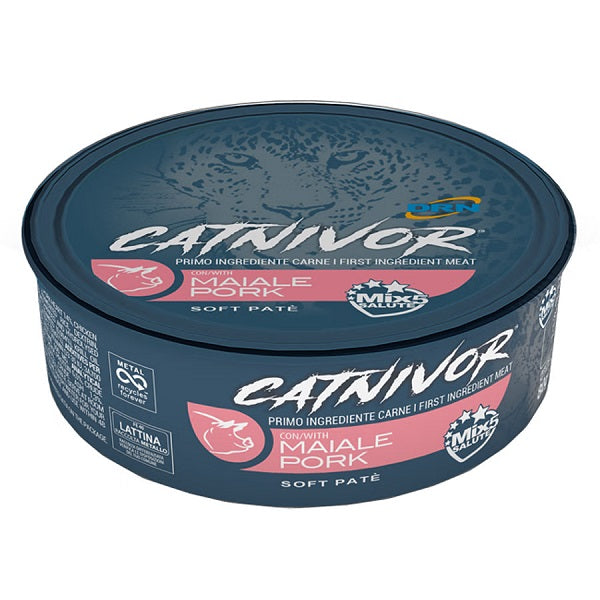 CATNIVOR SOFT PATE' MAIALE 80 GR.
