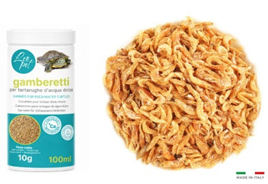 GAMBERETTI PER TARTARUGHE D'ACQUA DOLCE 150 GR