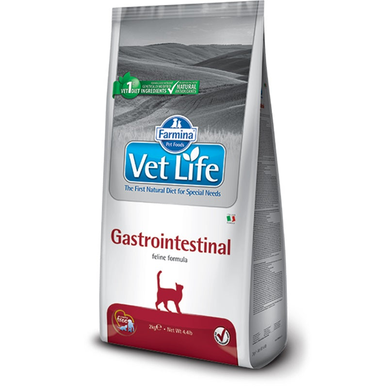 FARMINA VET LIFE FELINE GASTROINTESTINAL 2 KG.