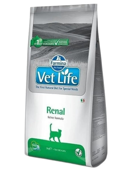 FARMINA VET LIFE FELINE RENAL 2 KG.