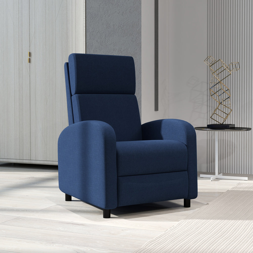 Fauteuil relax fauteuil inclinable salon fauteuil de relaxation - dossier réglable jusqu'à 160° repose-pieds intégré-8