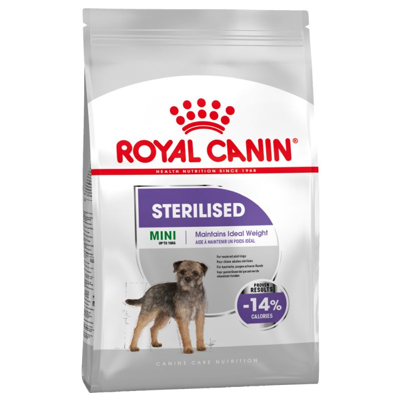 ROYAL CANIN DOG MINI STERILISED 1 KG.