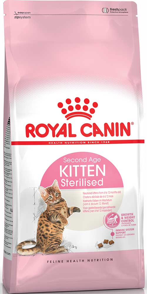 ROYAL CANIN CAT KITTEN STERILISED 400 GR.