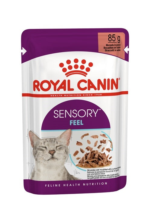 ROYAL CANIN CAT SENSORY FEEL GRAVY 85 GR.
