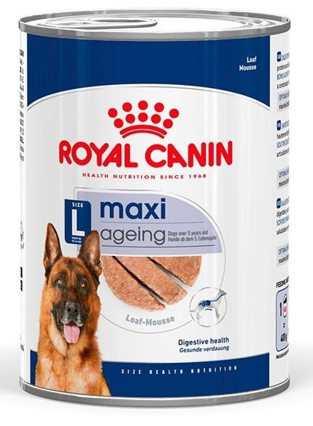 ROYAL CANIN DOG MAXI AGEING 8+ IN SALSA 410 GR.