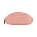 RB1088AZ | Astuccio/Pochette a Mezzaluna Made in Italy in Vera Pelle grana Dollaro. Colore Rosa Antico-0