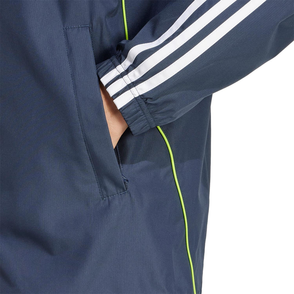 Real Madrid CF retro soccer training rain jacket 2025/26 - Adidas-3