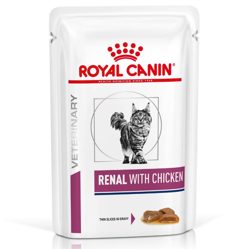 ROYAL CANIN CAT RENAL POLLO 85 GR.