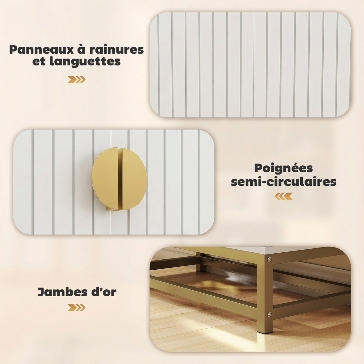 Armoire de cuisine meuble cuisine rangement avec 12 étagères à portes, étagères ajustables, 58x29x119,5cm, blanc-5