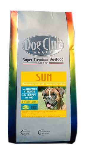 DOG CLUB PROFESSIONAL SUN HYPOALLERGENIC 20 KG.