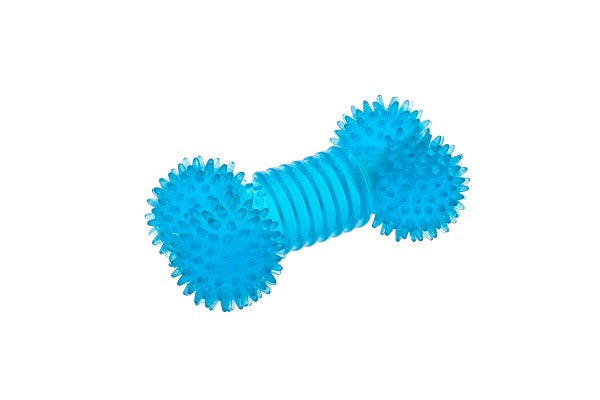 FERRIBIELLA OSSO SONORO PUNTE BLU 13,3 CM.