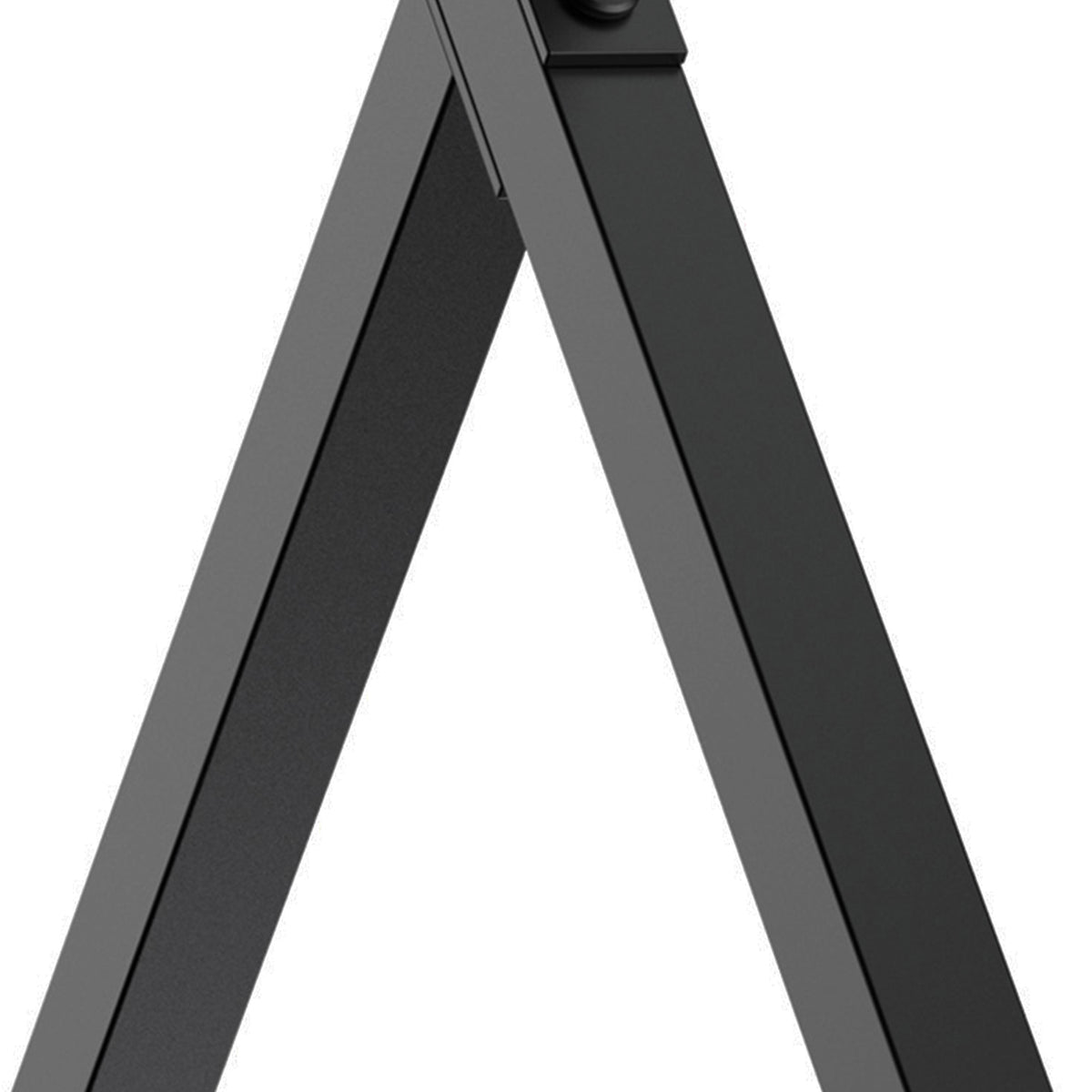 Lot de 2 pieds de table en forme en croix 70 x 72 cm design industriel pour table basse table de chevet noir-7