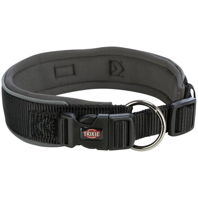 TRIXIE PREMIUM COLLARE ALTO TG. S-M (33-42 CM./ 35 MM.) NERO