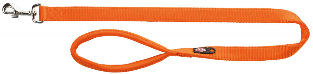 TRIXIE PREMIUM GUINZAGLIO TG. L-XL 1,00 M. / 25 MM. ARANCIO