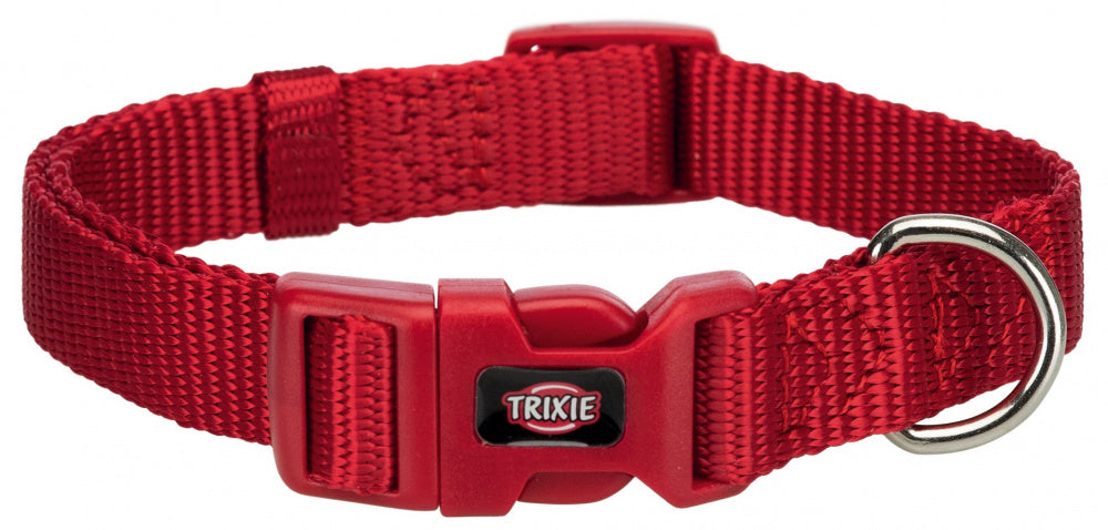 TRIXIE PREMIUM COLLARE TG. XS-S 22-35 CM. / 10 MM. ROSSO