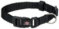 TRIXIE PREMIUM COLLARE TG. S-M 30-45 CM. / 15 MM. NERO