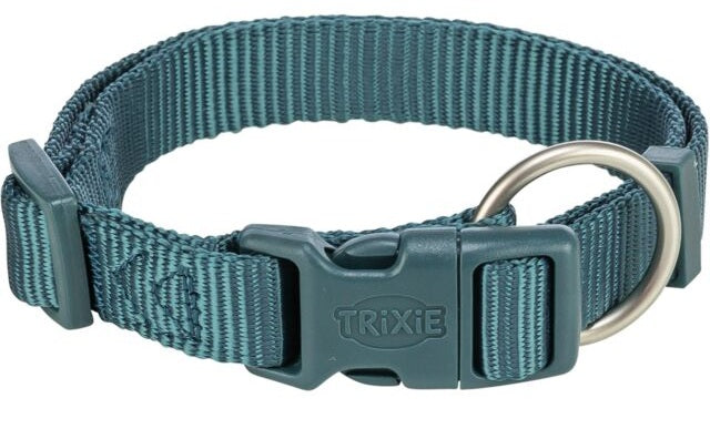 TRIXIE PREMIUM COLLARE TG. XXS-XS 15-25 CM. / 10 MM. PETROLIO
